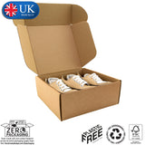 34x23x13cm (13x9x5" inches) Cardboard Postal Box for shoes
