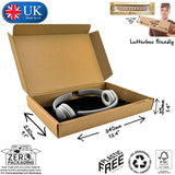 34x23x3.5cm Cardboard Postal Box for headphones