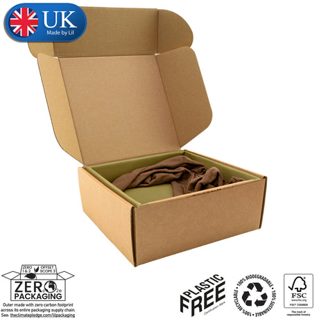 34x29x13cm Cardboard Postal Box for clothes