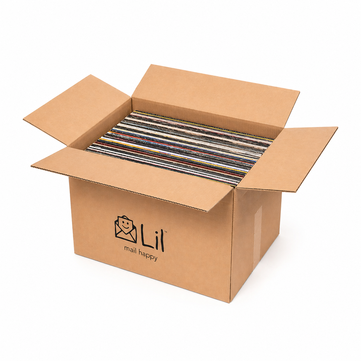Vinyl LP 50wayLP Record Storage & Shipping Box – Holds up to 50 Records