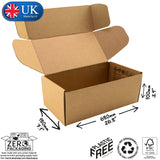 68x18x10cm Cardboard Postal Box