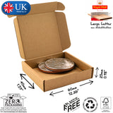 6x4x2.5cm Cardboard Postal Box