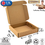 6x6x3.5cm Cardboard Postal Box