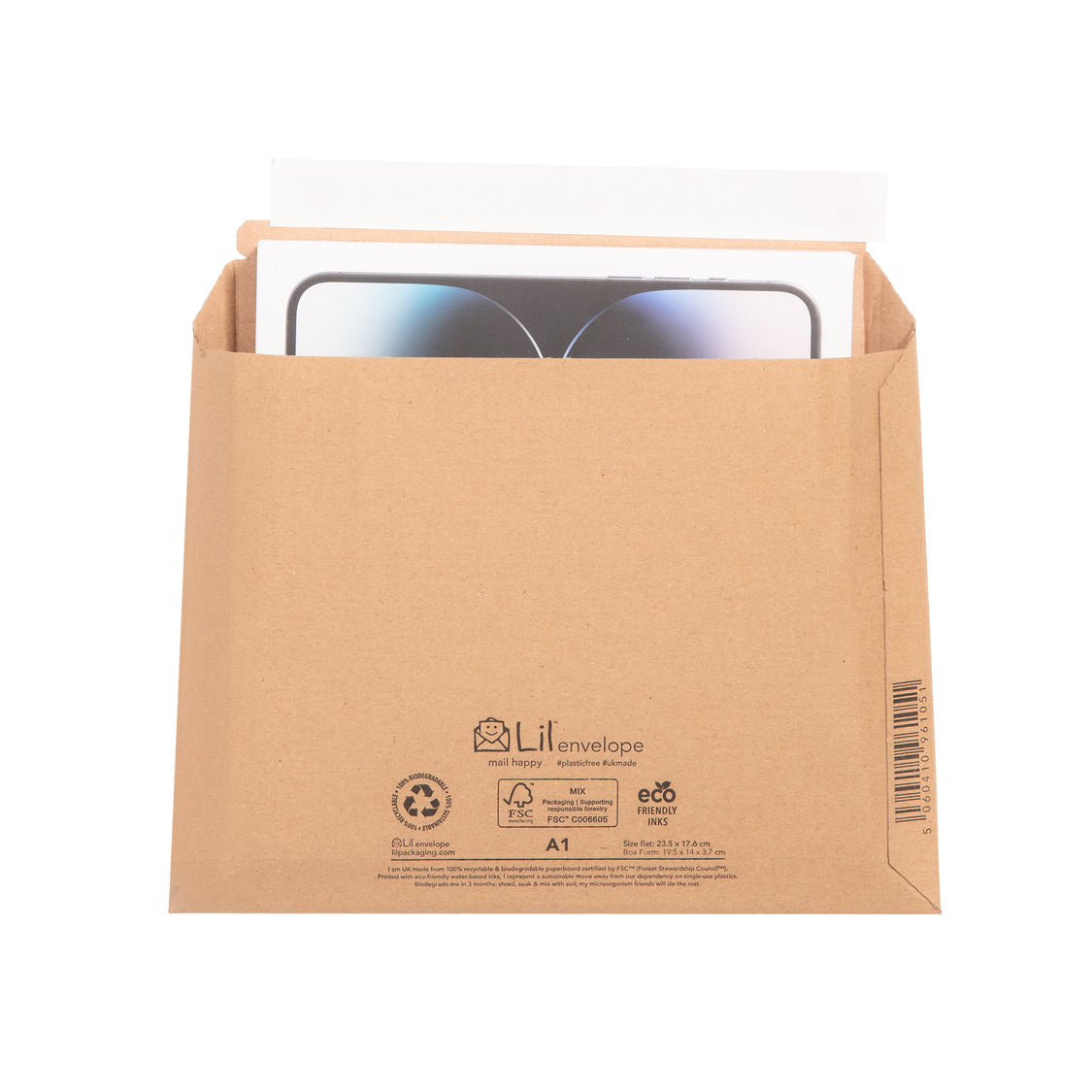 Kraft Paper Mailing Bags LB2 Kraft Paper Mail Bag Lil Packaging E