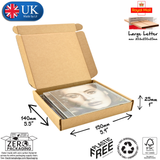 Lil AELL01 Large Letter Cardboard Postal Boxes 150 x 140 x 25mm