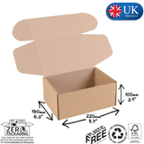 Lil APFB20 Cardboard Postal Boxes 220 x 160 x 100mm