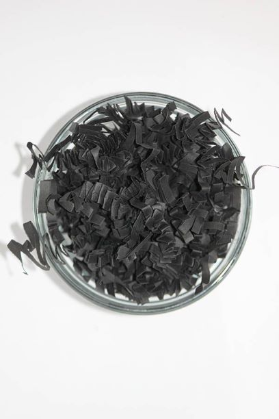 Black Shredded 4mm Zig Zag Paper Void Fill - 10kg VF-B