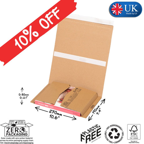 C-B5 Book Wraps | Lil Packaging