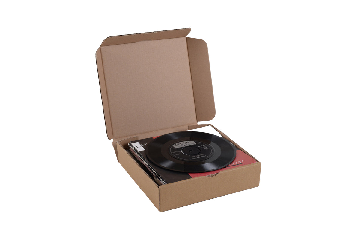 7" 20wayEP APPW24 Vinyl Record Storage & Shipping Postal Box for 20 EPs