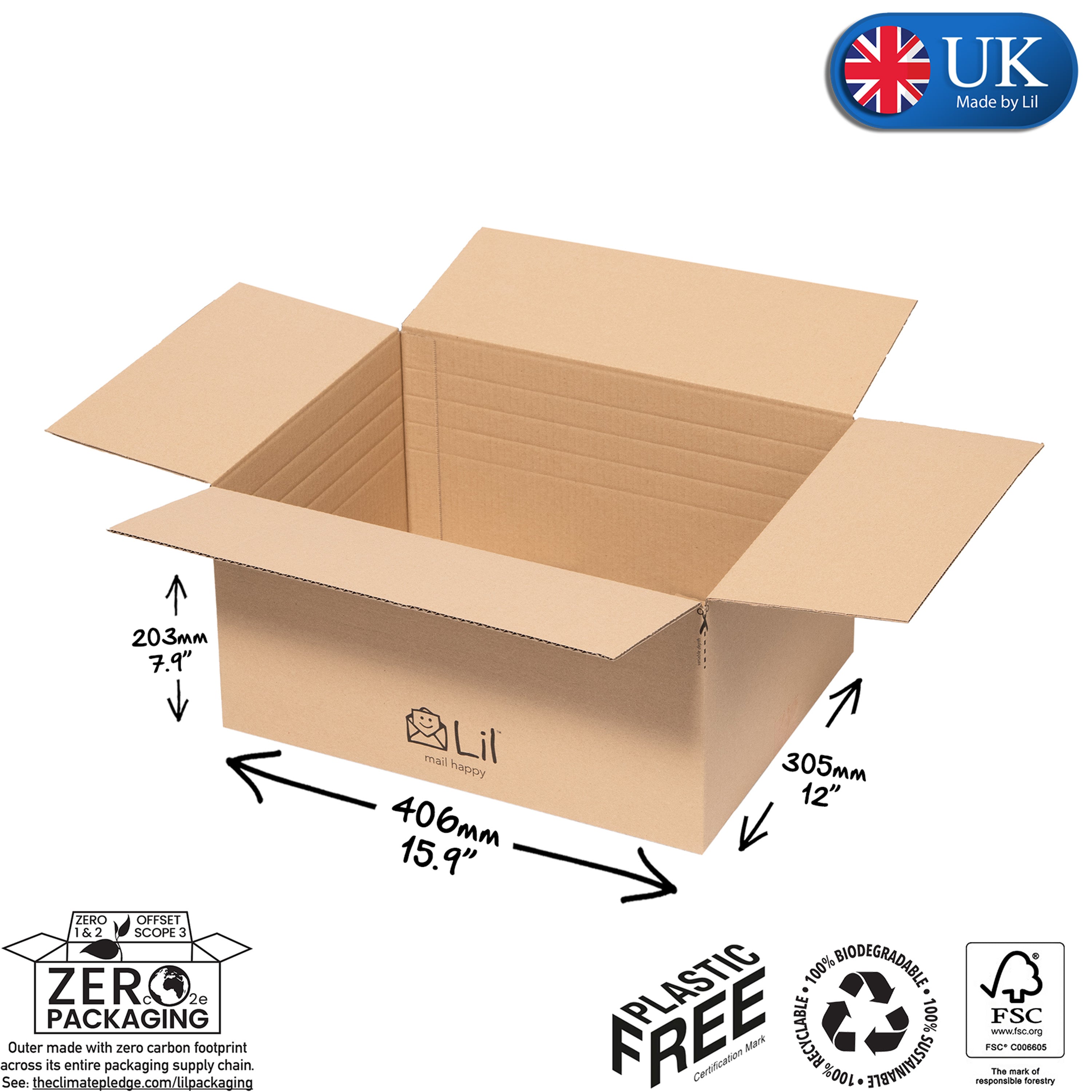 Cardboard Box Dimensions 14 16
