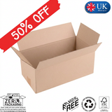 T12578 Single Wall Cardboard Boxes 380 x 190 x 150mm (15 x 7.5 x 6)