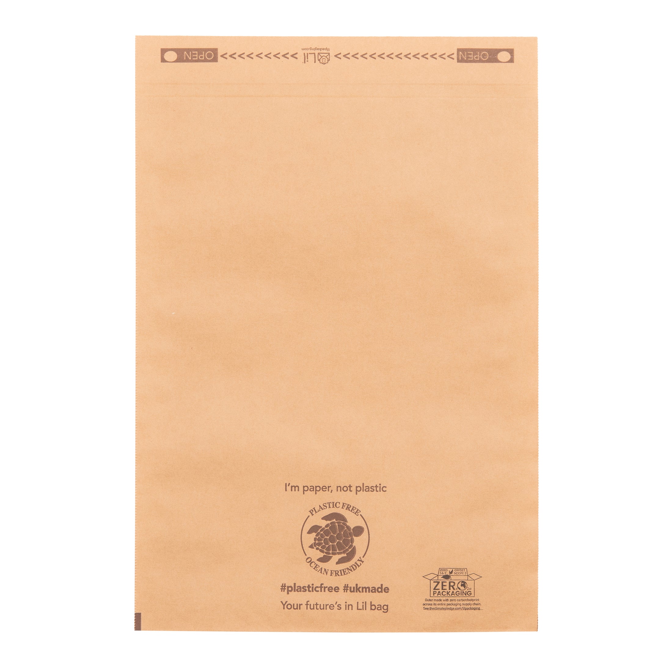 Kraft Paper Mailing Bags LB2 Kraft Paper Mail Bag Lil