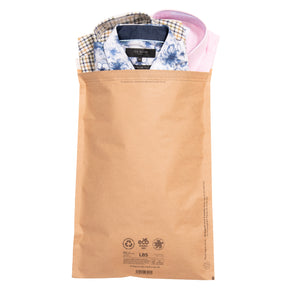 kraft paper mail bag eco friendly plastic free postal packaging