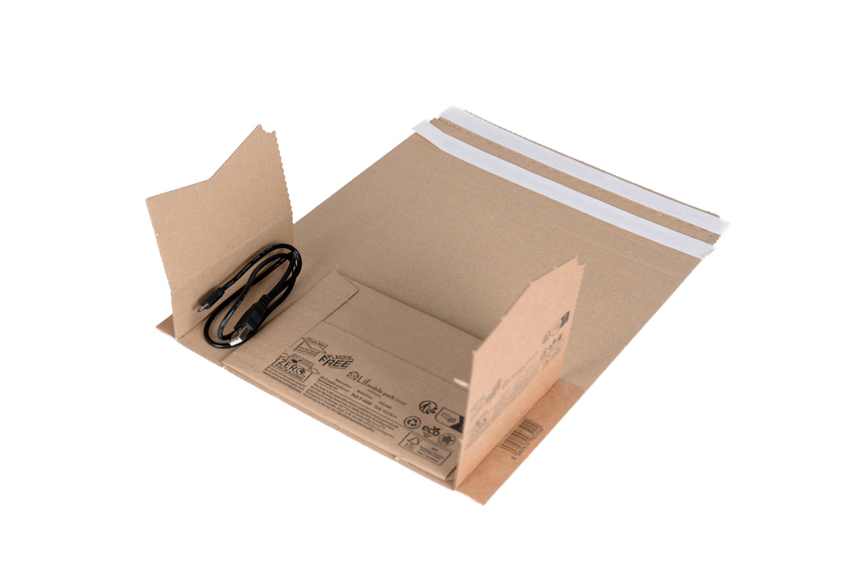 Letterbox-Friendly Mobile Phone Mailer with Protective Insert