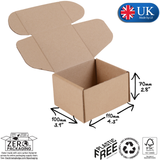 PBX2 Cardboard Postal Boxes 110 x 100 x 70mm