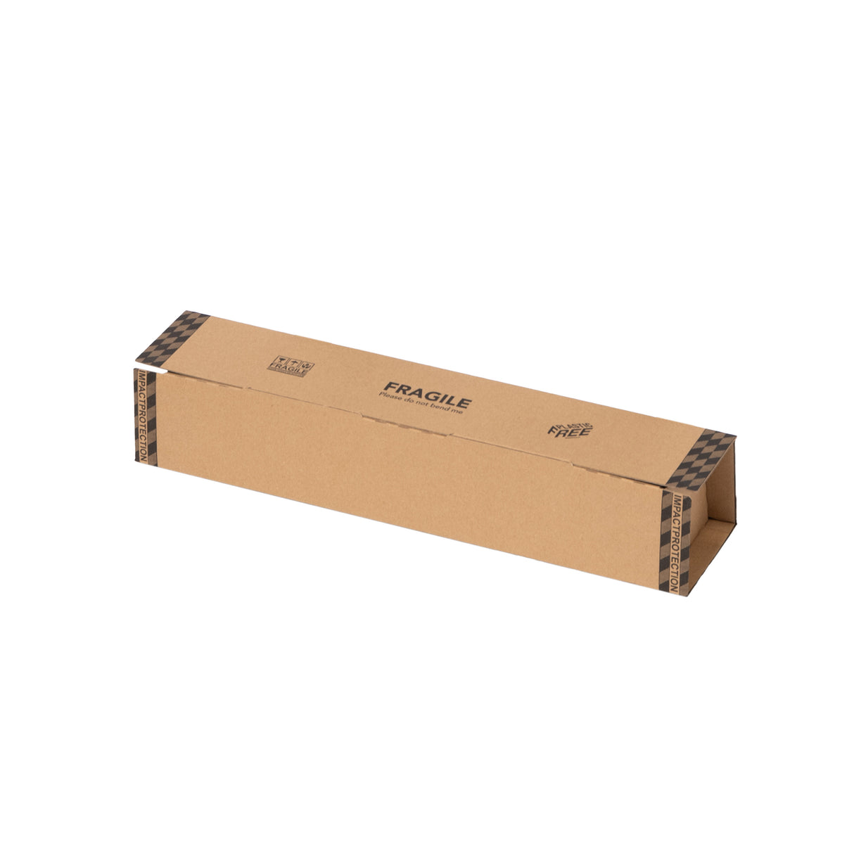 A2 Tube Cardboard Postal Box Plastic Free