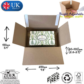 Crashlock Box with variable height to minimise the need for voidfill