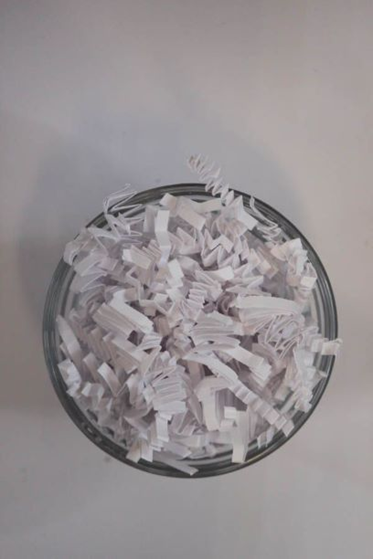 White Shredded 4mm Zig Zag Paper Void Fill - 10kg VF-W