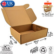 18x8x6cm Cardboard Postal Box Lil Packaging