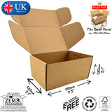19x13x13cm Cardboard Postal Box