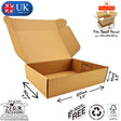 20x18x9cm Cardboard Postal Box Lil Packaging