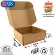 22x12x8cm Cardboard Postal Box Lil Packaging