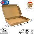 28x28x3.5cm Cardboard Postal Box Lil Packaging