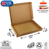 29x13x2.5cm Cardboard Postal Box