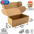 36x12x10cm Cardboard Postal Box Lil Packaging