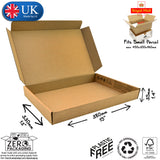 38x33x3.5cm Cardboard Postal Box