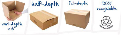 K20 Single Walled Cardboard Box | Lil Packaging